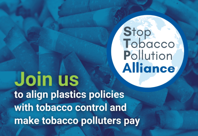 Le CNCT s’engage aux côtés de la Stop Tobacco Pollution Alliance pour mettre fin à la pollution plastique